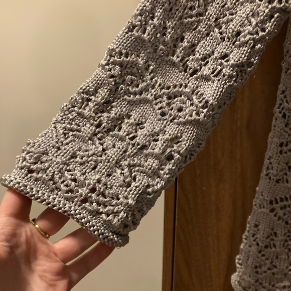 Jones New York crocheted sweater. Excellent condition - Picture 4 of 8